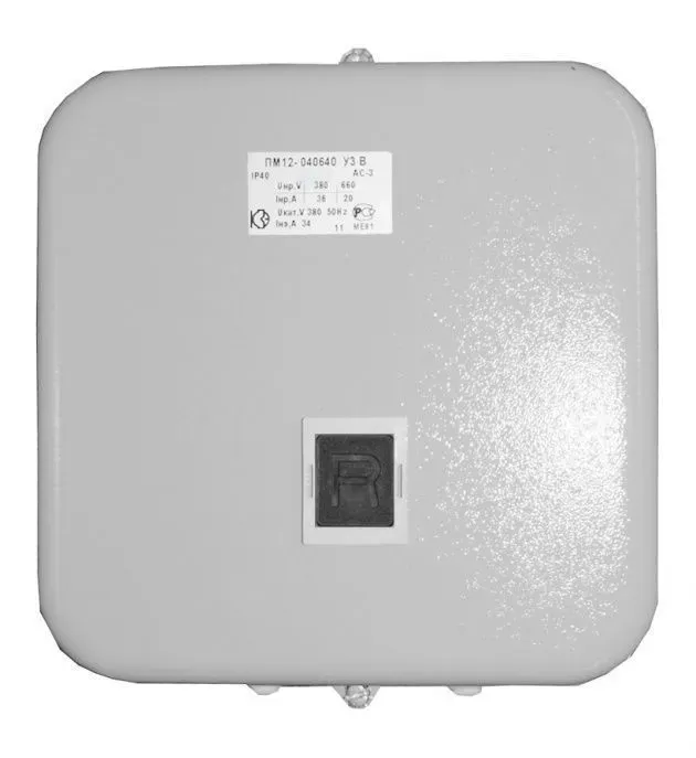 Пускатель электромагнитный У3 В, 380В, (4з+2р), РТТ-121, 34,0А КЗЭА г.Кашин 050660422ВВ380000610