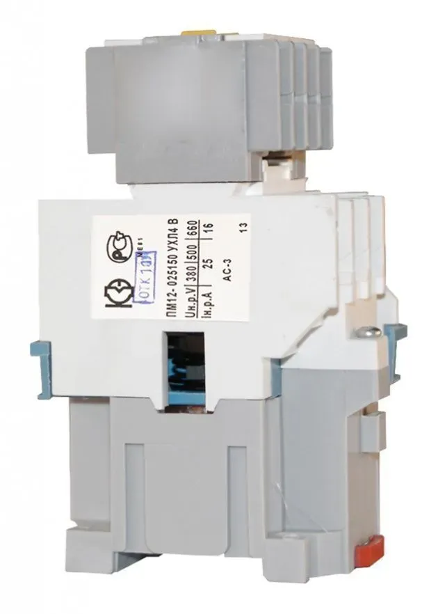 Контактор электромагнитный ПМ12-025150УХЛ4 ПМ 25А ~220В 1НО КЗЭА г.Кашин 040150100ВВ220000010