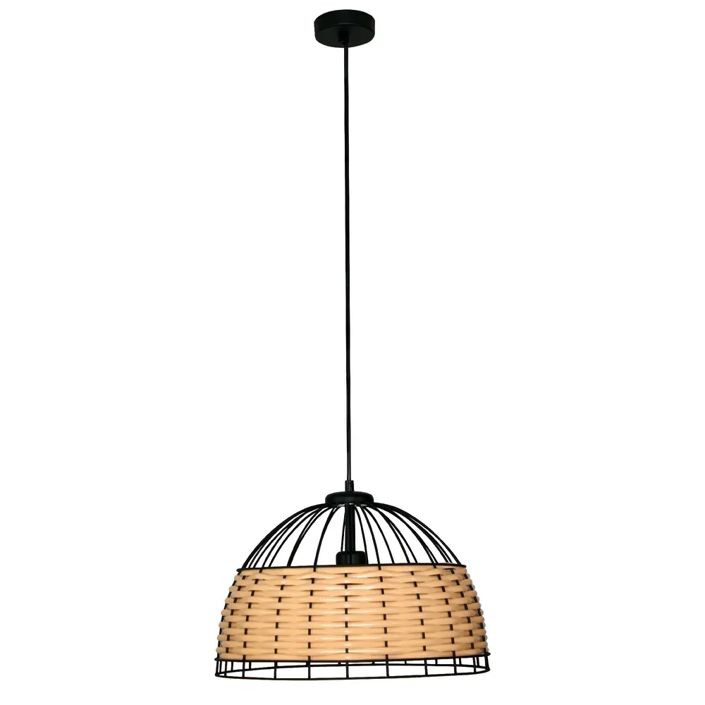 Светильник Кантри 212 черн.муар НСБ 01-60-180 ИМ подвесной оплетенный ЭЛЕТЕХ 1005405192