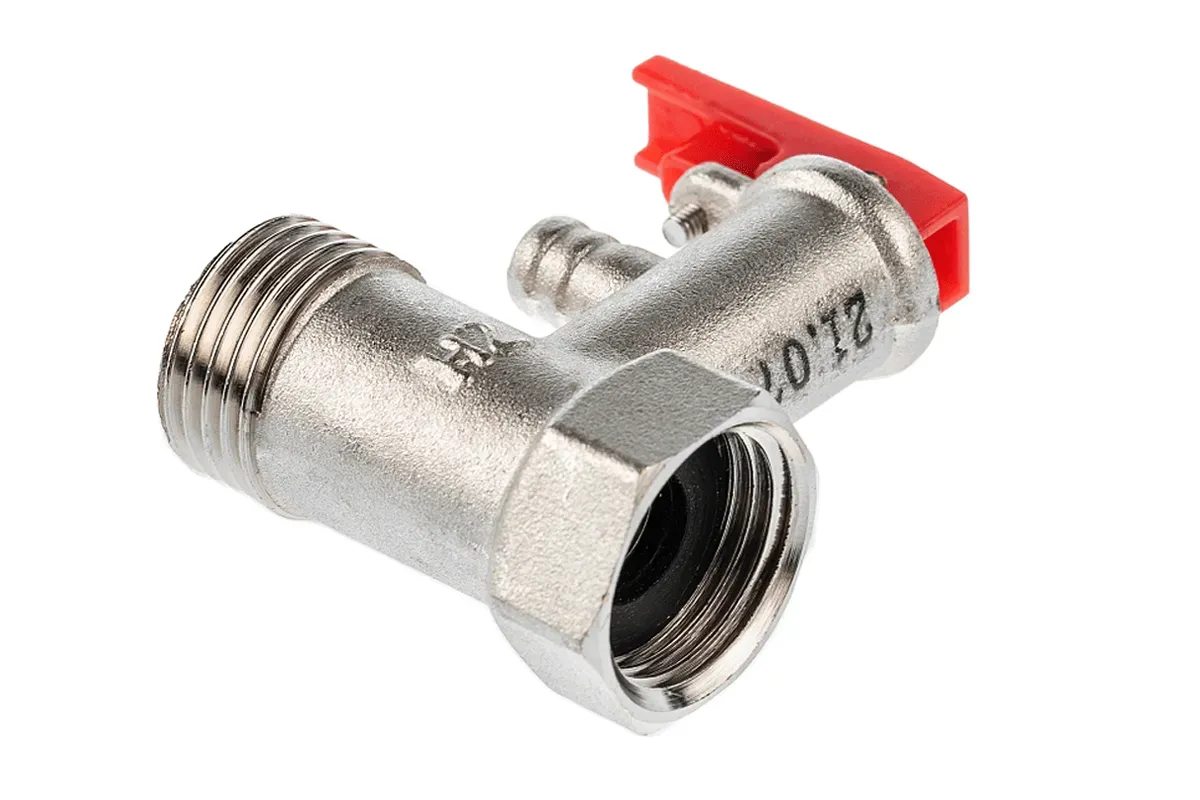 Клапан предохранительный 1/2 7 бар с ручкой,      блистер Thermex ЭдЭБ04197