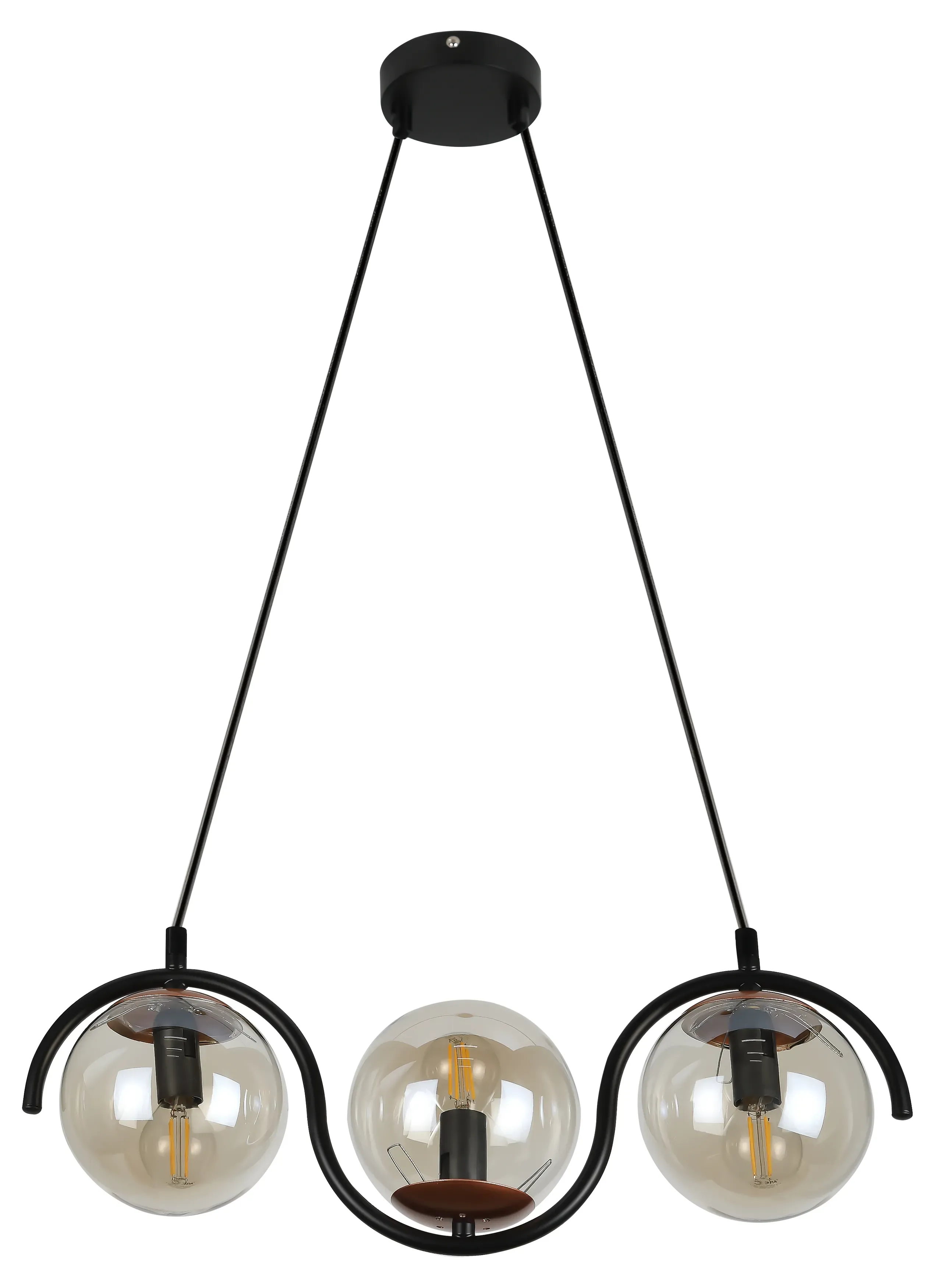 Люстра Apollo 4073-203 3 х E14 40 Вт дизайн Rivoli б0047330