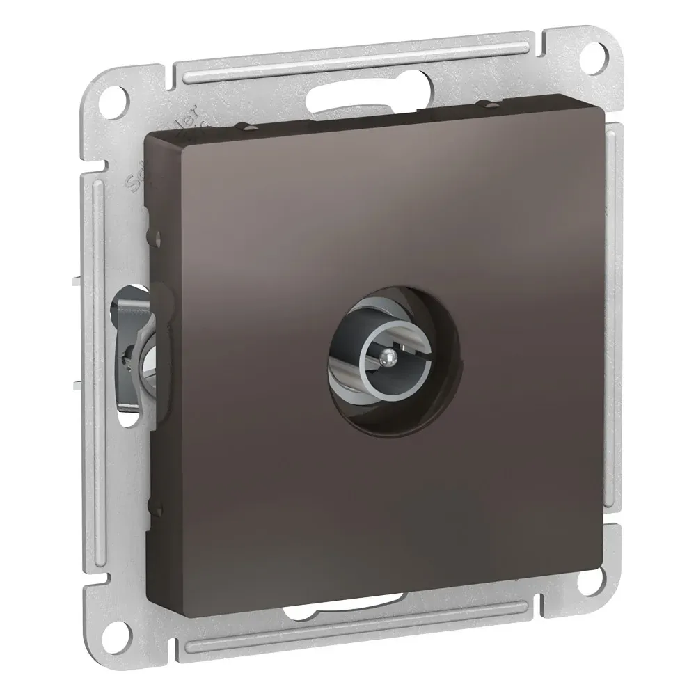 Антенна ATLASDESIGN TV коннектор механизм мокко SE (Потенциал) ATN000693