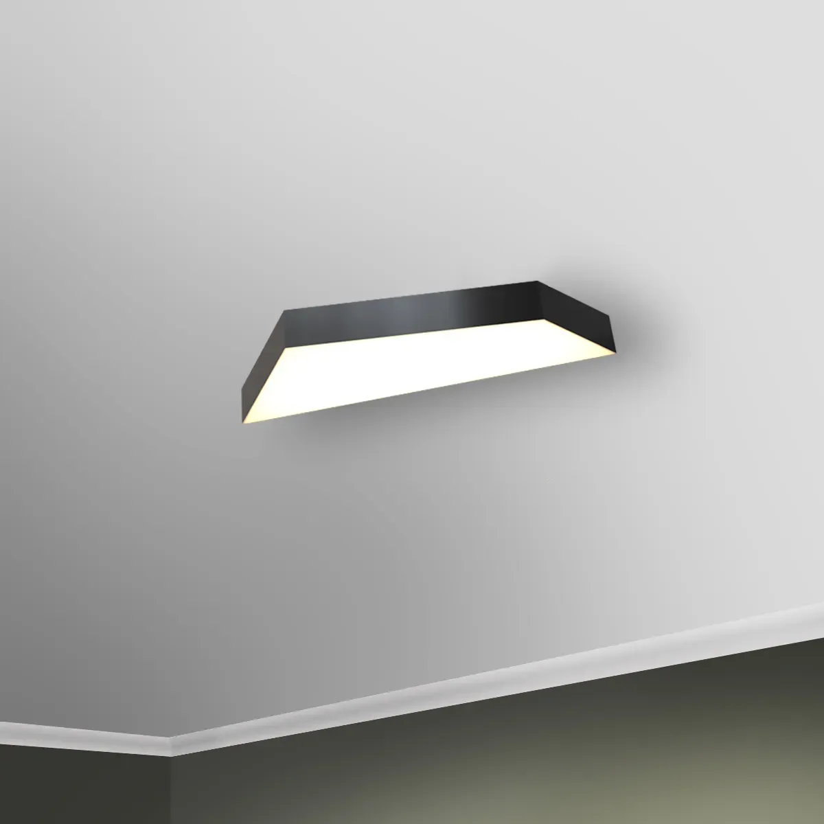 Светильник светодиодный RVE-LBX-ICELAND-417-N ( 417х132х100мм 6Вт Накладной 4000К Белый) RVElektro RVE00001617