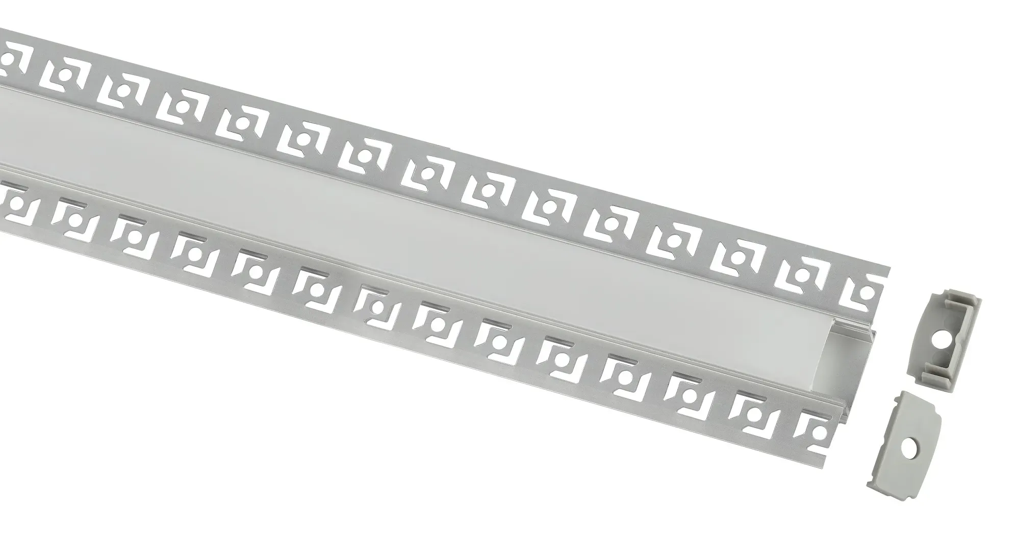 Комплект с анодированным профилем под штукатурку 6114 61х14мм 2,5м ЭРА Б0062776