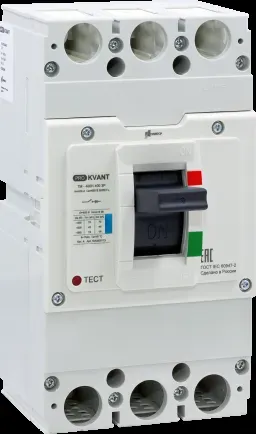 Автоматический выключатель pro.kvant tm-400n 3p 250a 35ka КОНТАКТОР УЛЬЯНОВСК KV0000100