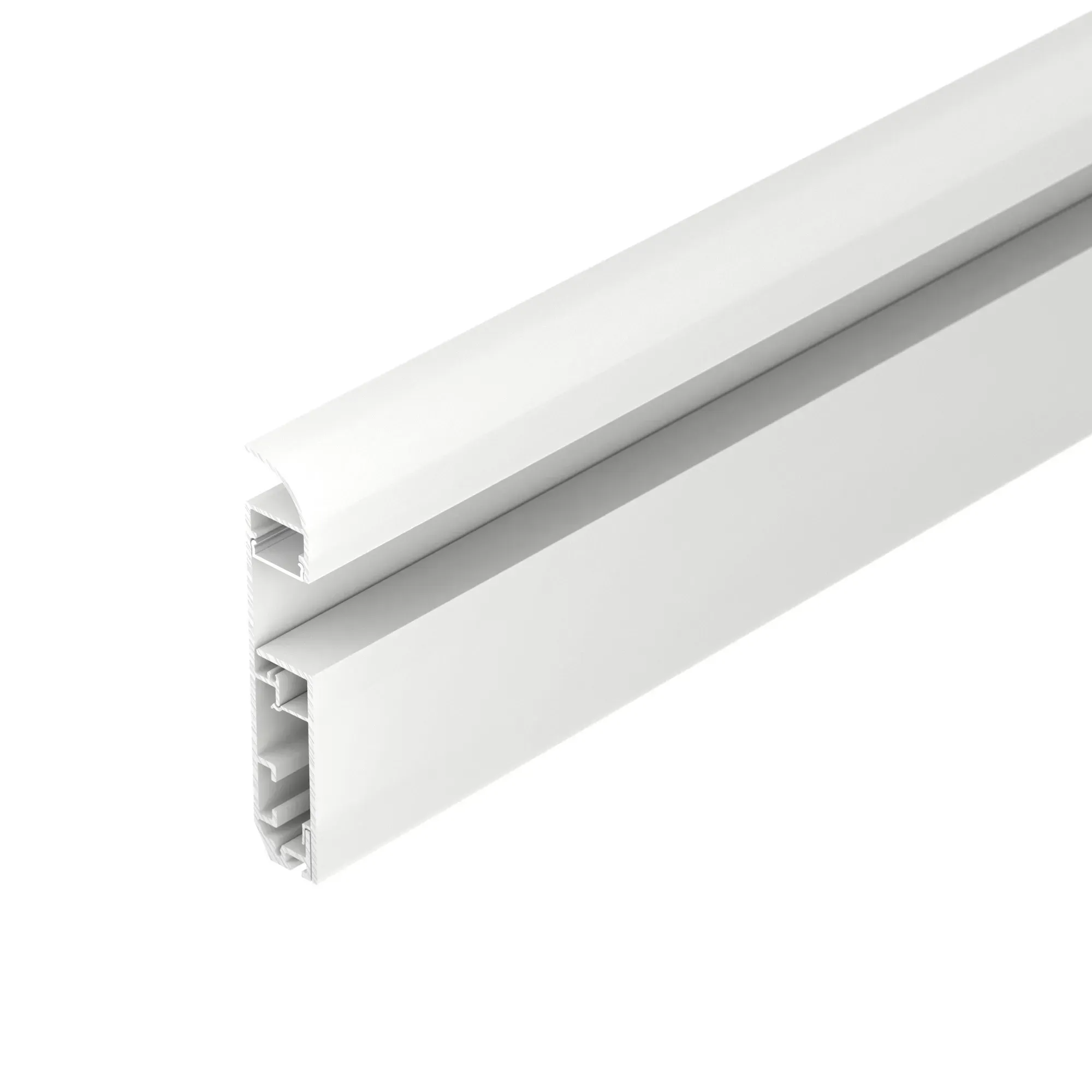 Профиль PLINTUS-H80-2000 WHITE (Arlight, Алюминий) Arlight 045452