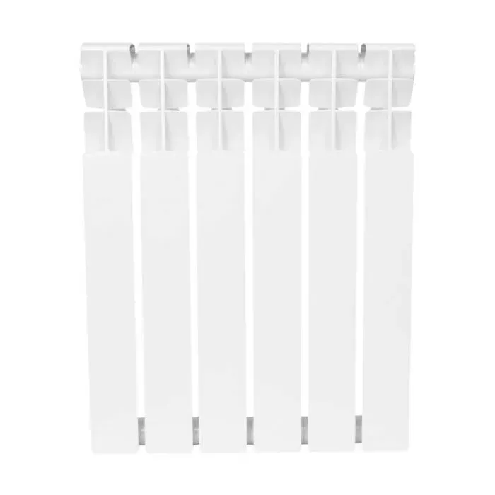 Радиатор биметаллический Plus BM 6 секций Qну=720 Вт RAL 9016 (белый) Ogint Ogint 120-1175