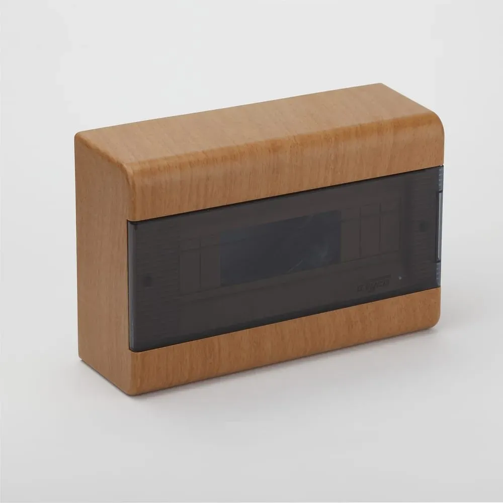 Щит распределительный навесной щрн-п-12 бук дверь светлая основа пластиковый RUVINIL 68012-38М