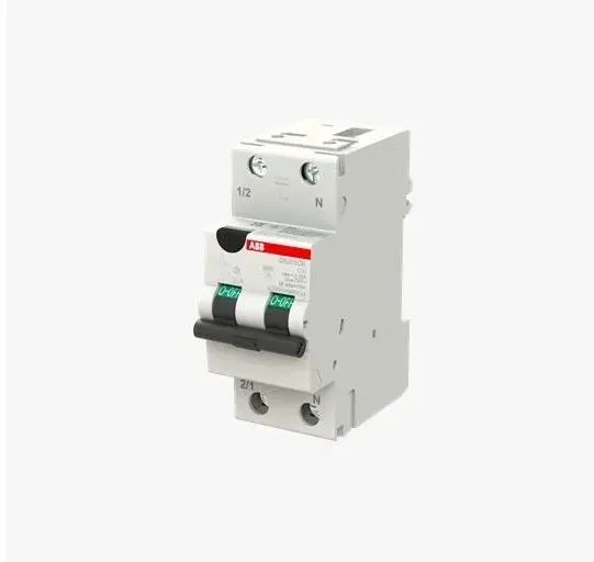 Выключатель автоматический дифференциальный (авдт)1п+n 10a 30ма с ac 6ка ds201cr ABB 2CSR755080R1104
