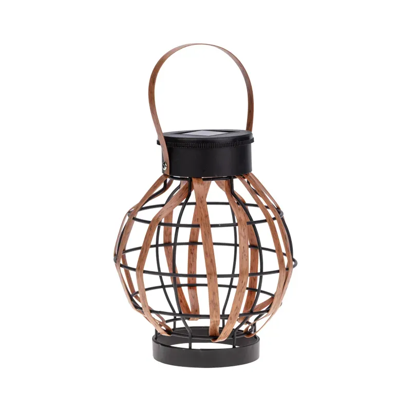 Светильник садовый Бамбук, 18см, 3000К, встроенный аккумулятор, солнечная панель, коллекция Бали REXANT 602-2408