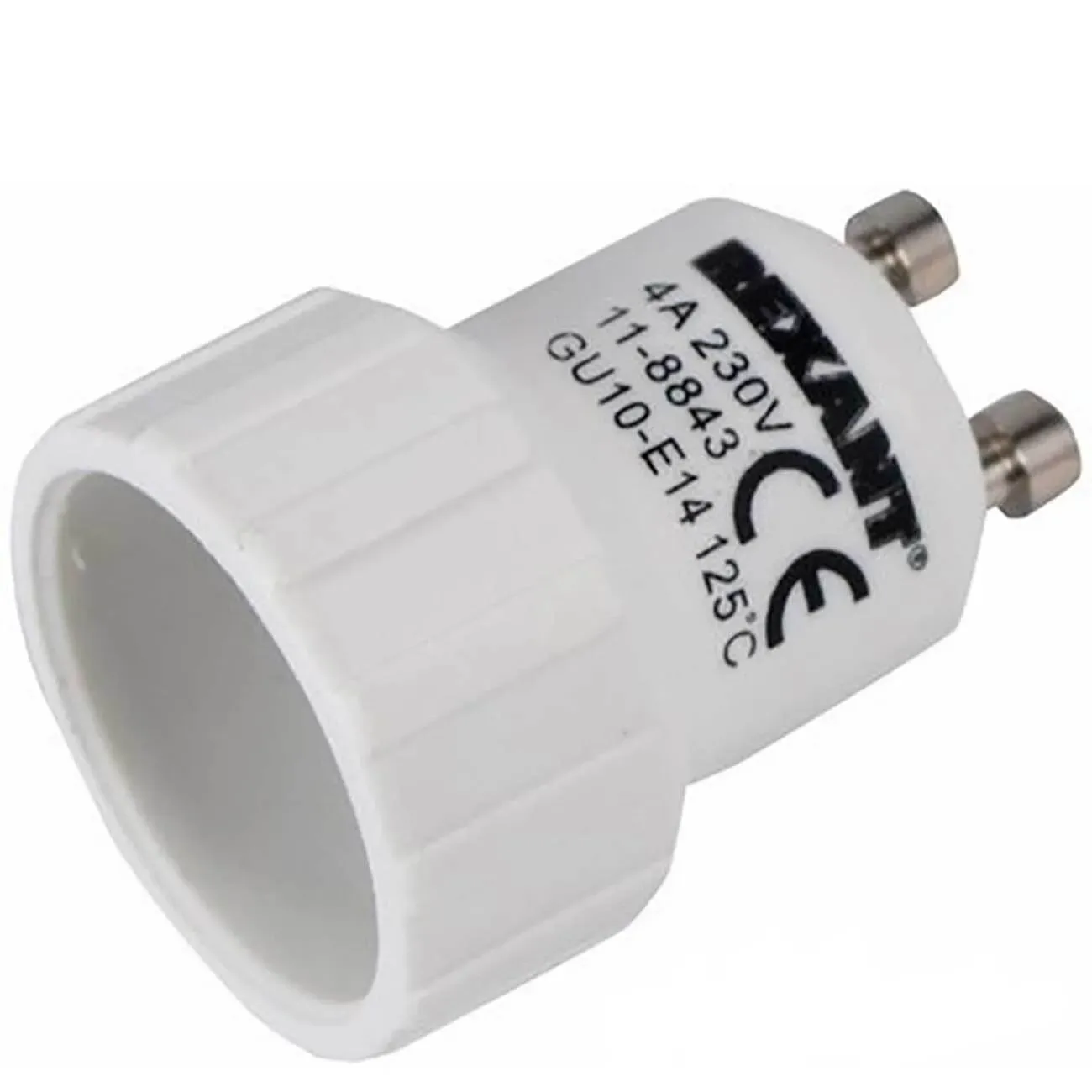 Переходник  цокольный GU10-Е14 REXANT 11-8843