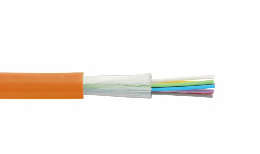 Кабель ВО распред. универс. 4х50/125 OM2 нг(А)-HF плотный буфер оранжевый