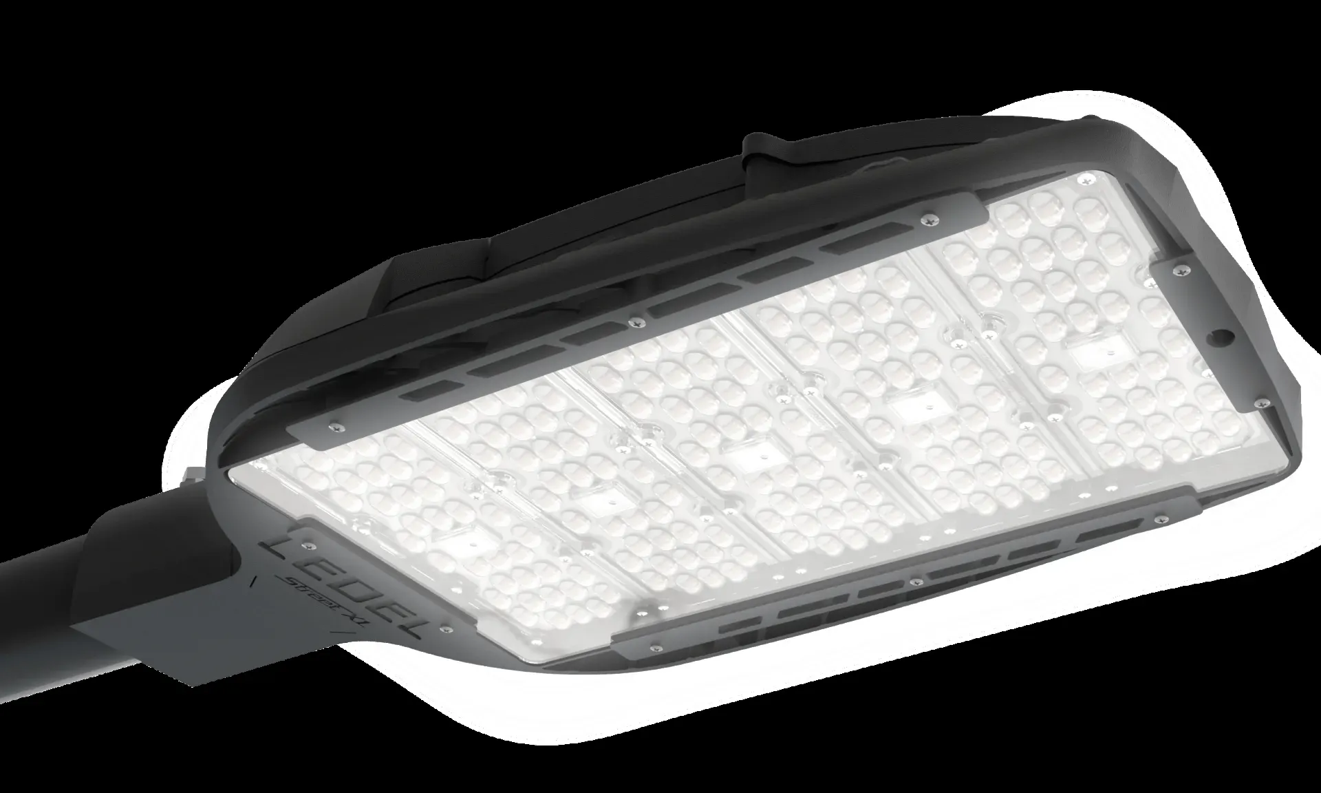 Светильник Street X1/120/Ш8M/750/К5/05/MT-КМ/K/230AC IP66 RAL7015 SG LEDEL X120-8612-425-1281