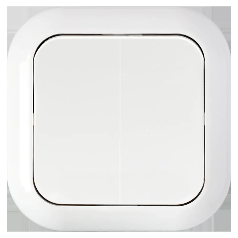 Беларусь Выключатель двухклавишный IP44 С510-819 БелТИЗ Выключатель С5 10-819