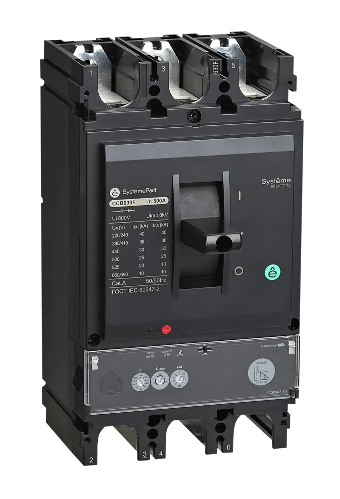 Выключатель автоматический в литом корпусе SPC400 50КА S2.3M 3P3D 320A SE (Systeme) SPC400N32023M3DF