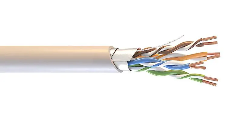 Кабель СегментЛАН F/UTP Cat5e PVCLSнг(А)-LS 2х2х0.52
