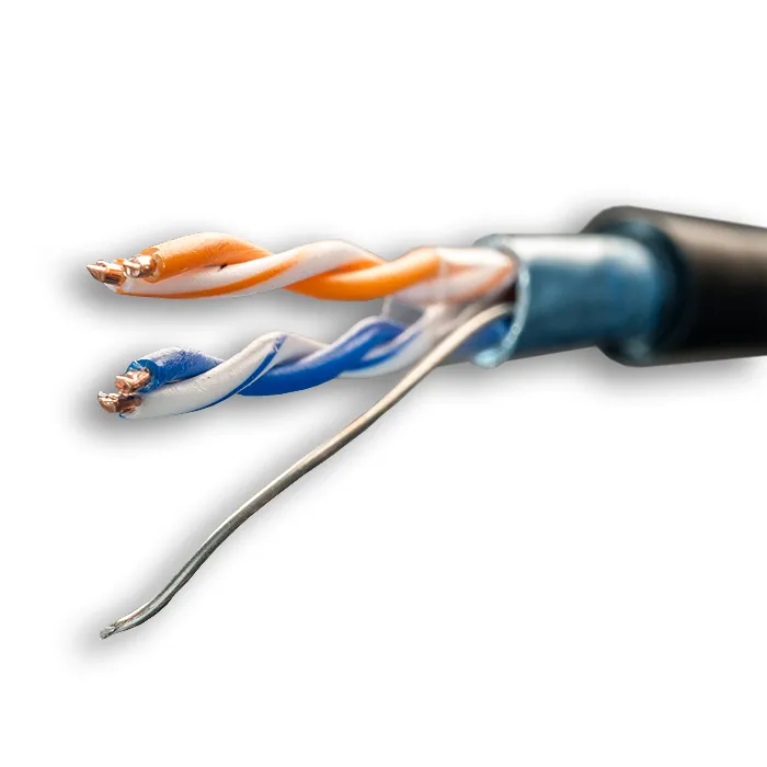 Витая пара SUPRLAN Standard FTP 5e 2x2xAWG24 Cu PE Out. 500м (RUS)