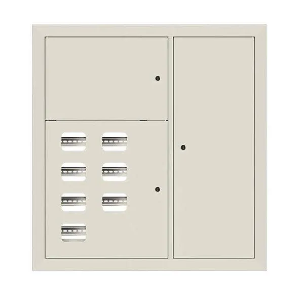 Щит этажный 7 кв. ral9002 (1000х950х160) proxima EKF MB29-V-7-RAL9002