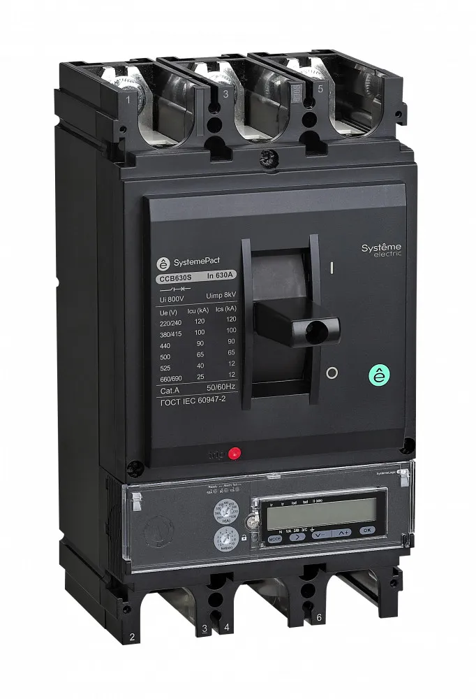 Выключатель автоматический SYSTEMEPACT CCB400 36KA 3P3D S5.3E 400A рычаг SE (Systeme) SPC400F40053E3DF