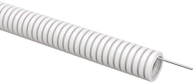 Elasta труба гофрированная пвх d=25мм с зондом белая (50м) iek IEK ET-TG21-121-025-050-K01