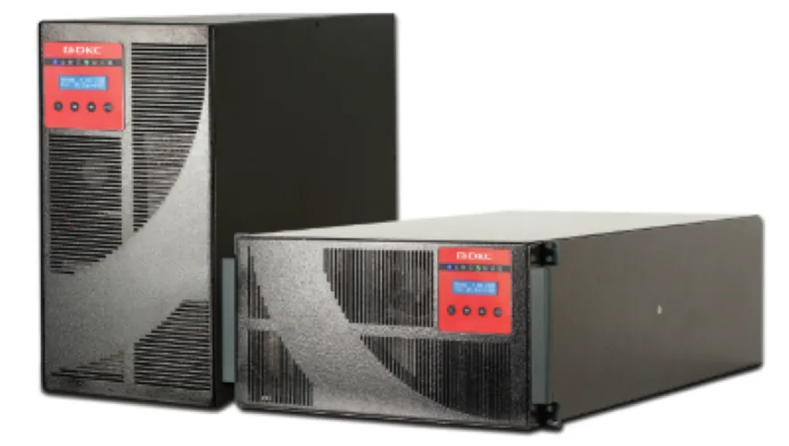 Источник бесперебойного питания Online, Solo MD, 6000 ВА / 5400 Вт, 1/1, стоечное исполнение 5U, 6 x C13 + 4 x C19 + клеммная колодка, комплект внутренних АКБ 20 х 9Ач DKC IT SOLOMD6A15