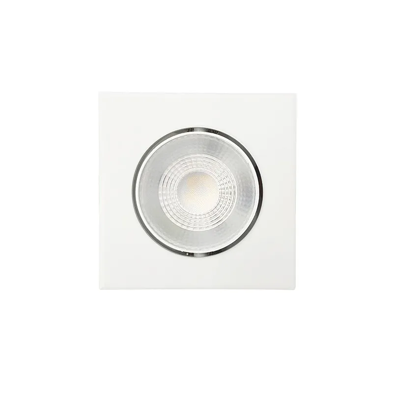 Светильник светодиодный ДВО-411 1x8W 4000K 55° белый карданный IP40  JazzWay JazzWay 5048331
