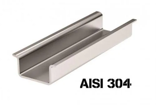 Дин-рейка из нержавеющей стали, с насечкой OMEGA 3A, 35х15мм. DKC 02145SS