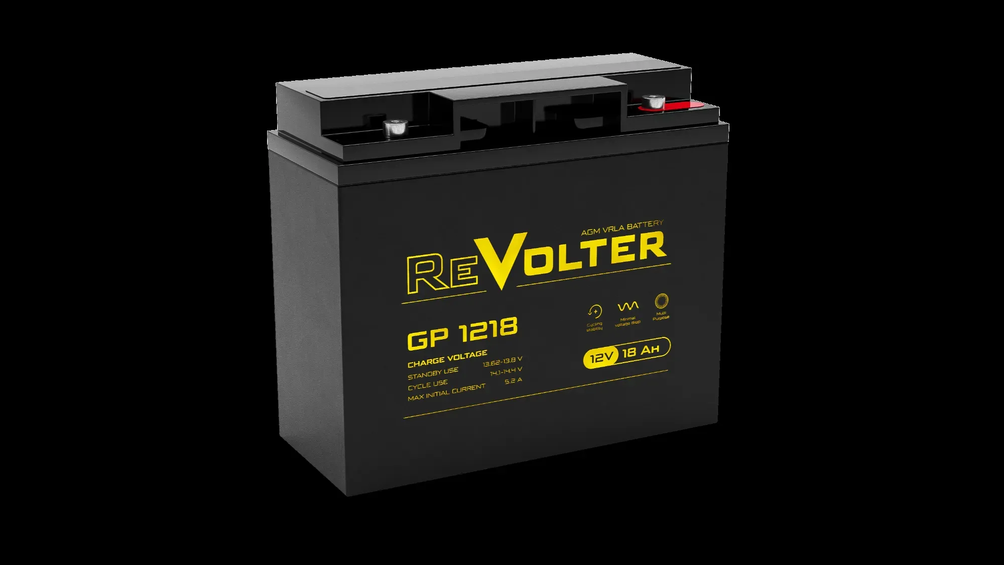 Аккумуляторная батарея Revolter GP 12В 18Ач Revolter GP 1218