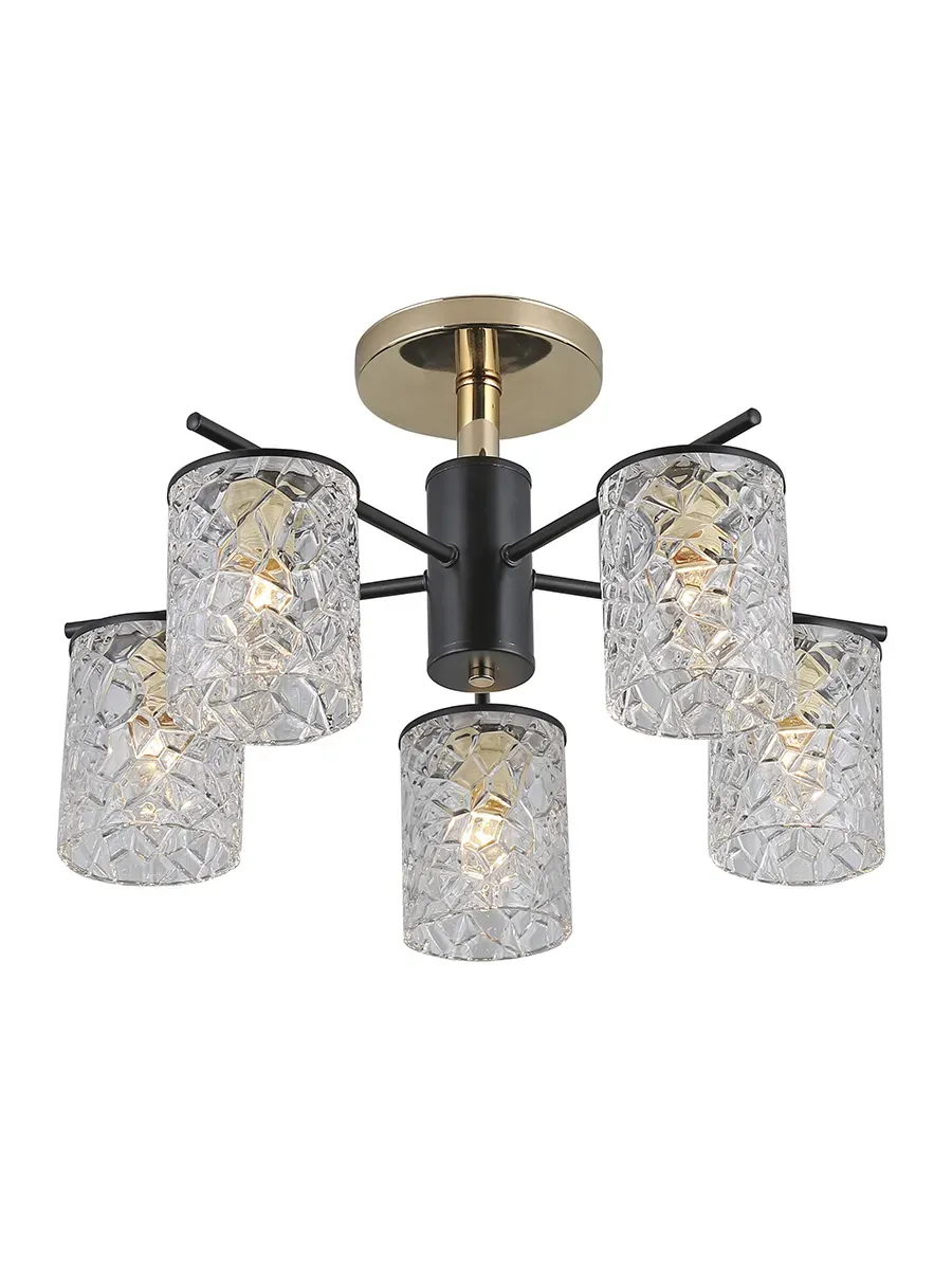 Люстра Linda 9090-305 5 * Е27 40 Вт модерн Rivoli Б0052698