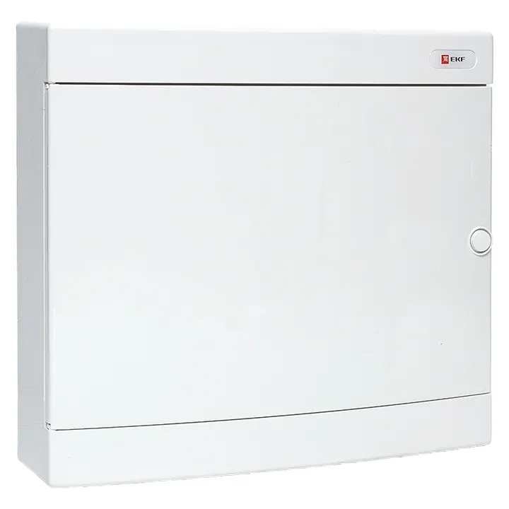 Щит распределительный навесной ''''unix'''' белая дверь 2х18 модулей ip40 proxima'''' EKF UX-2X18-NW