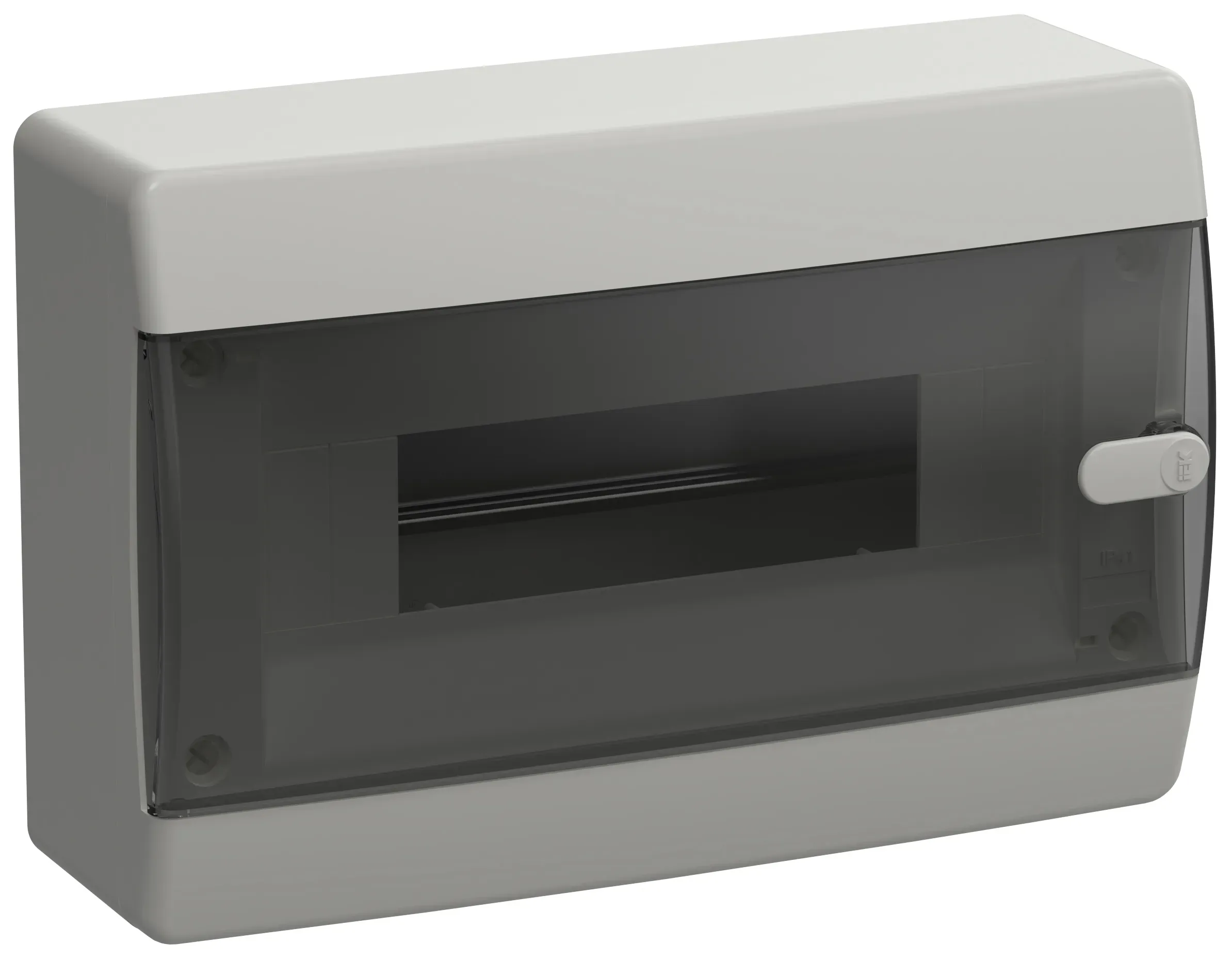 Union compact корпус пластиковый щрн-п-12 ip41 черная прозрачная дверь iek IEK UIC-KP12-N-12-41-K01