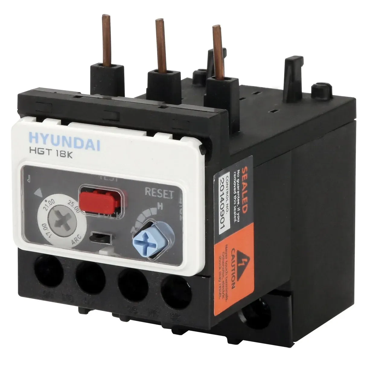 Тепловое реле HGT18K A2Р10S 1.5-2.1A (для HGC 9-18) Элком 13.01.01.000532