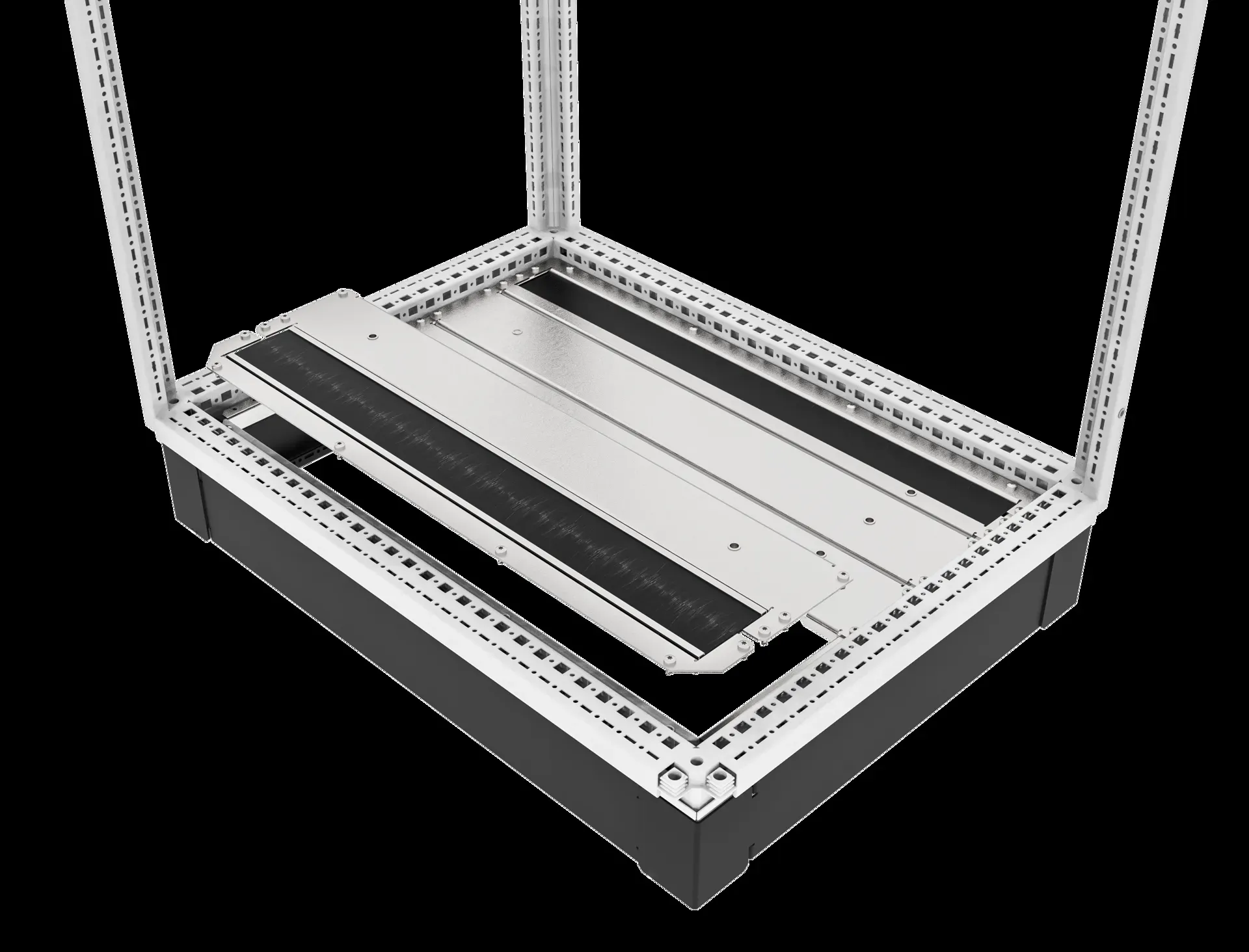 Панель с щёточным вводом концевая 200 мм RS52 00.120 УЗОЛА UR55400200120