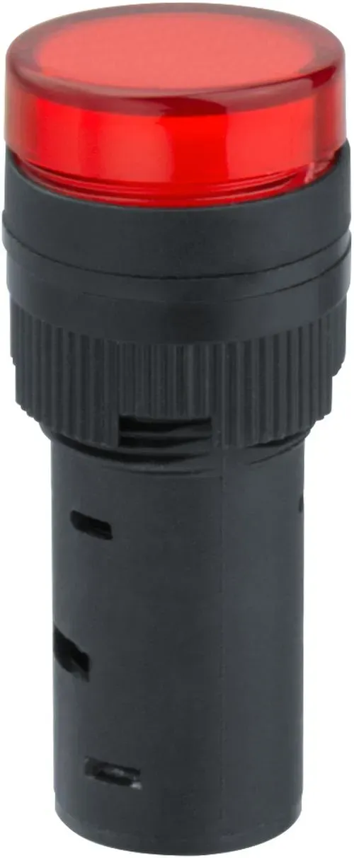Лампа индикаторная NBI-I-AD16-230-R красная d16мм 230В AC/DC Navigator Group 24413
