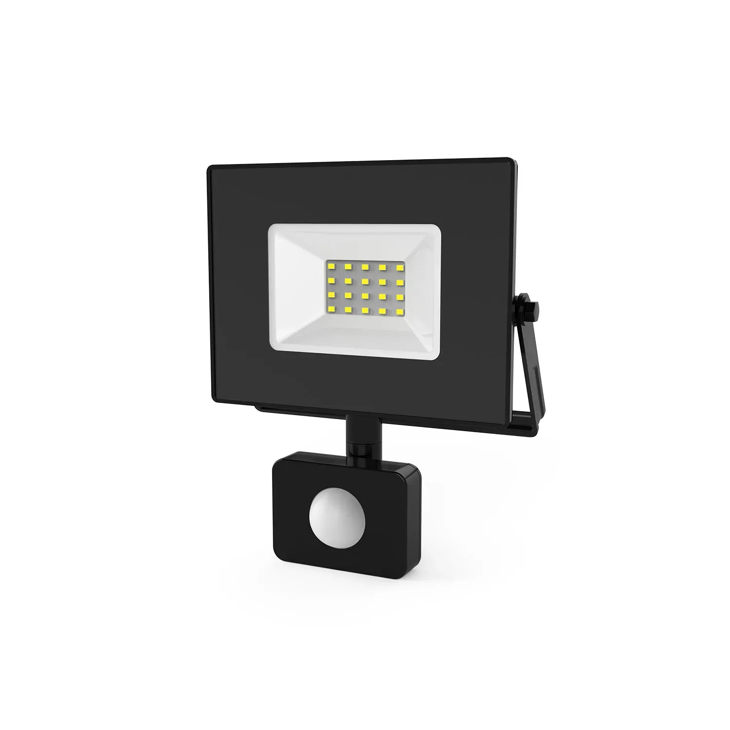 Прожектор светодиодный до 30 вт 6500к 2100 лм 175-265в ip65 176х136х40мм алюминий с датчиком движения elementary-s gauss GAUSS 628511330