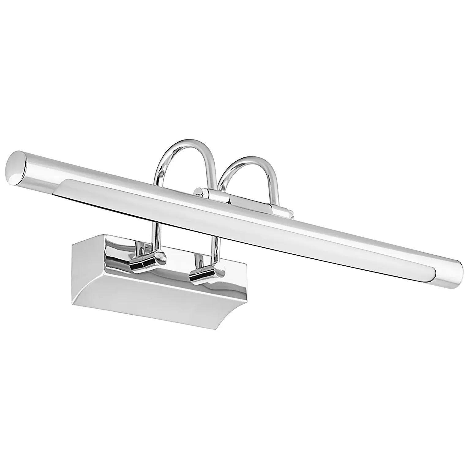 Светильник светодиодный ДБО-7w 4000К 360Лм хром подсветка для зеркал с поворотным механизмом FERON 29751