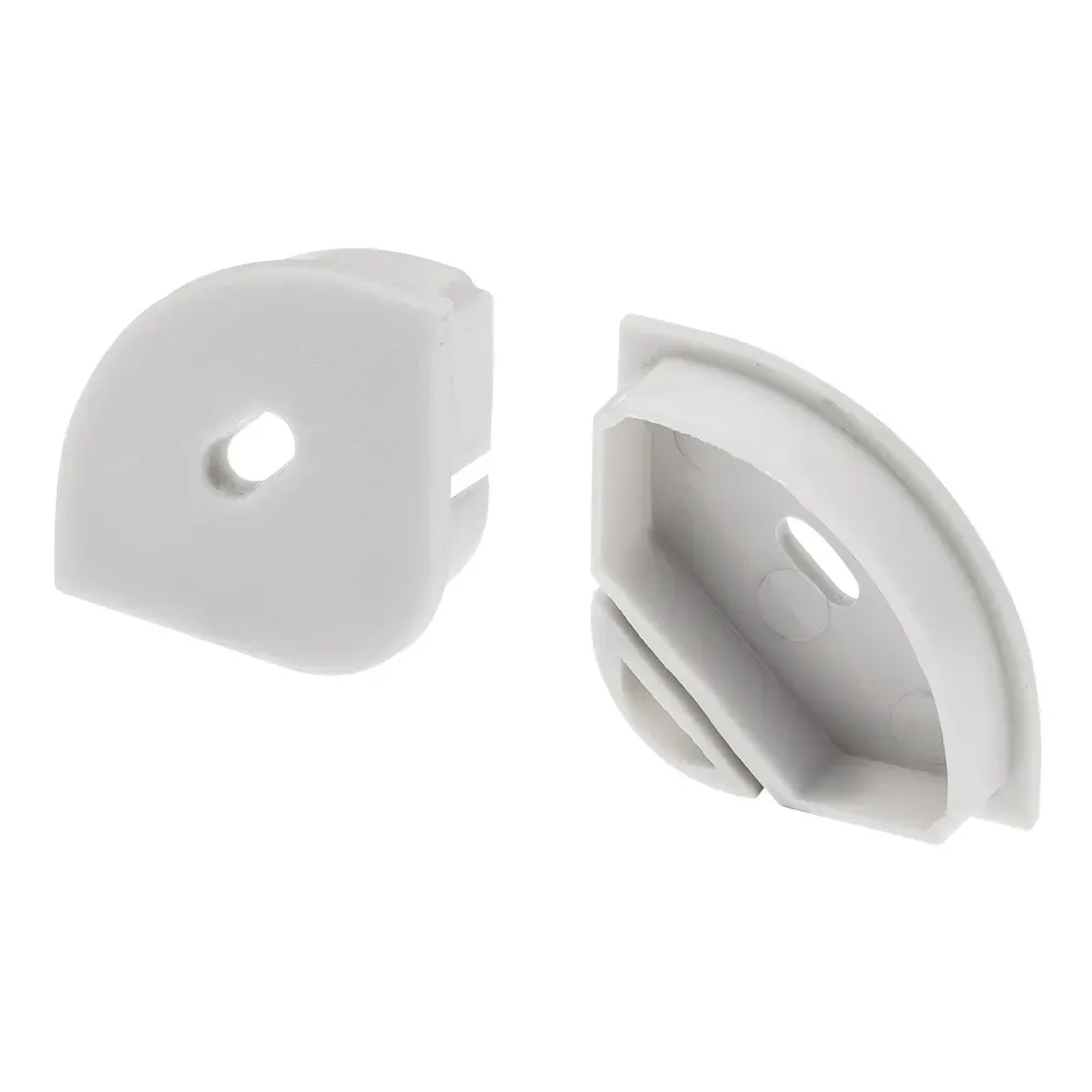 Заглушка ARH-KANT-30R с отверстием (ARL, Пластик) Arlight 016134