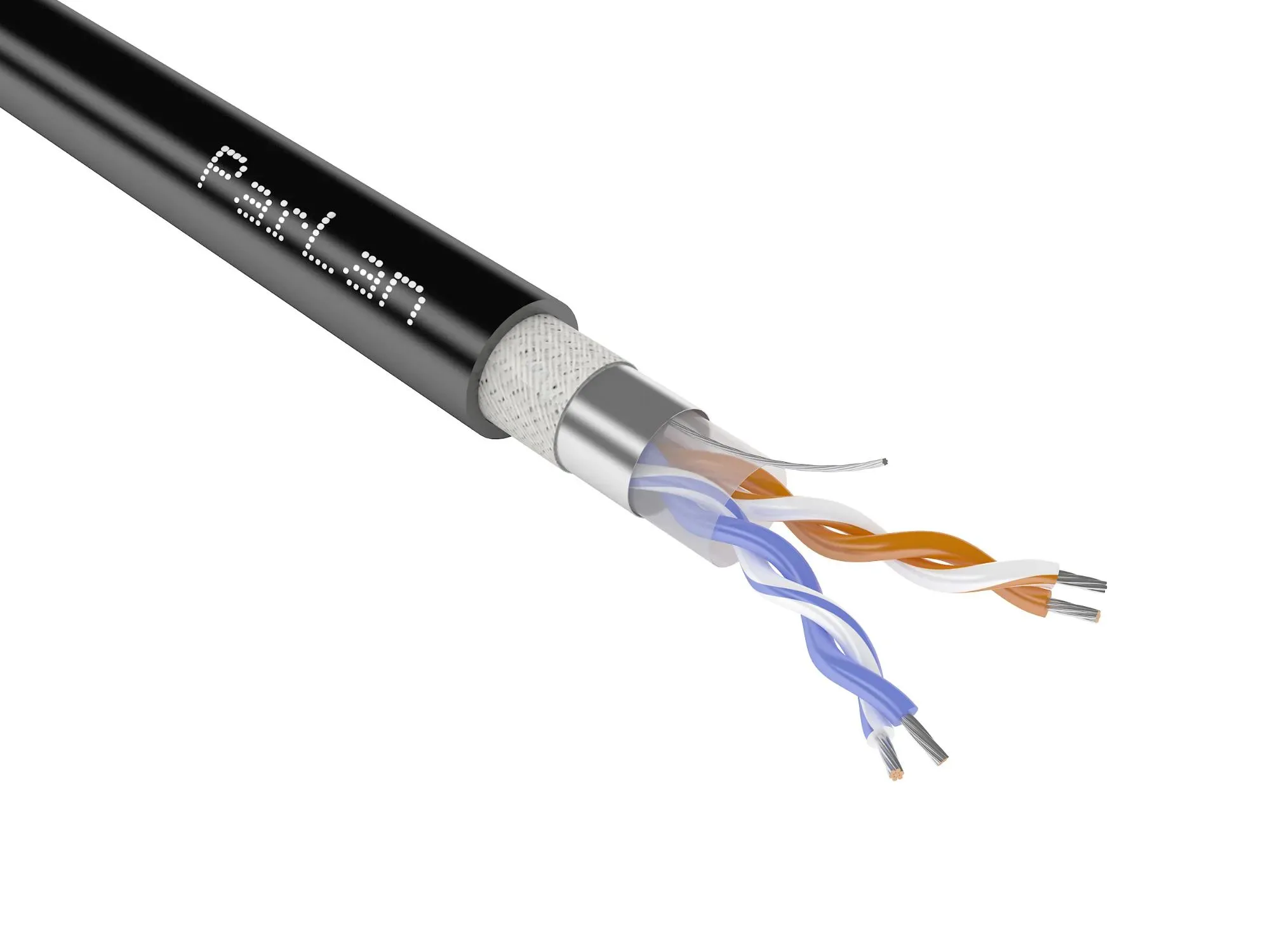 Кабель (провод) ParLan Patch F/UTP Cat5e PUR 2х2х0,78