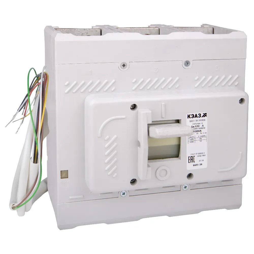 Выключатель автоматический ва51-39-344716-250а-2500-690ac-нр400ac-ухл3- КЭАЗ 294228