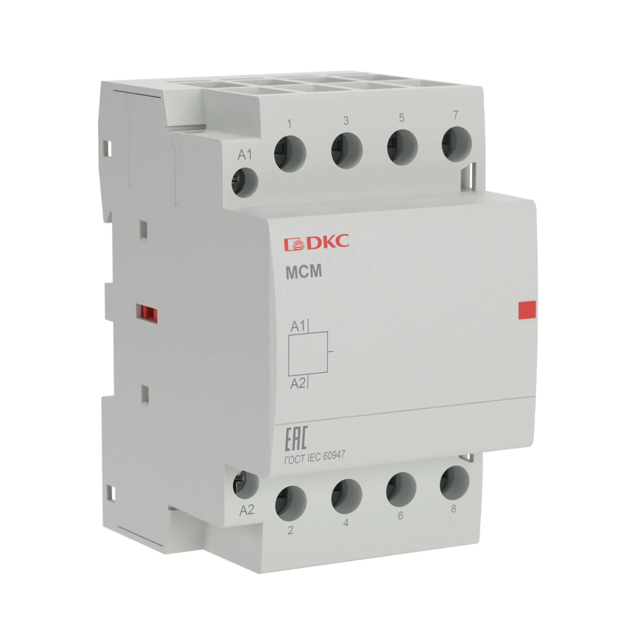 Контактор модульный YON MCE 4P 63A 4НО управляющее напряжение 240В 50Гц DKC MCE-63-40-A240