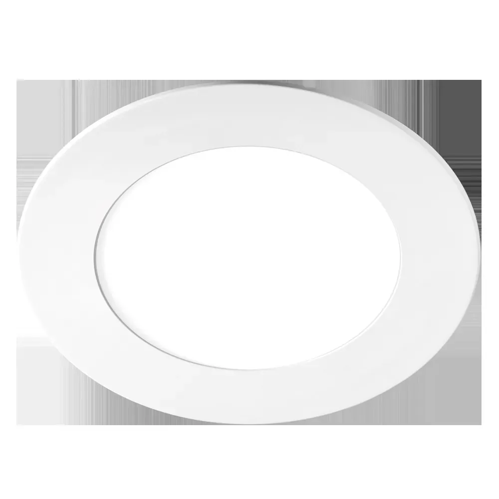 Светильник светодиодный ДВО-6w 4000K 400 Лм IP40 WH d120мм встраиваемый круг JazzWay 5008465A