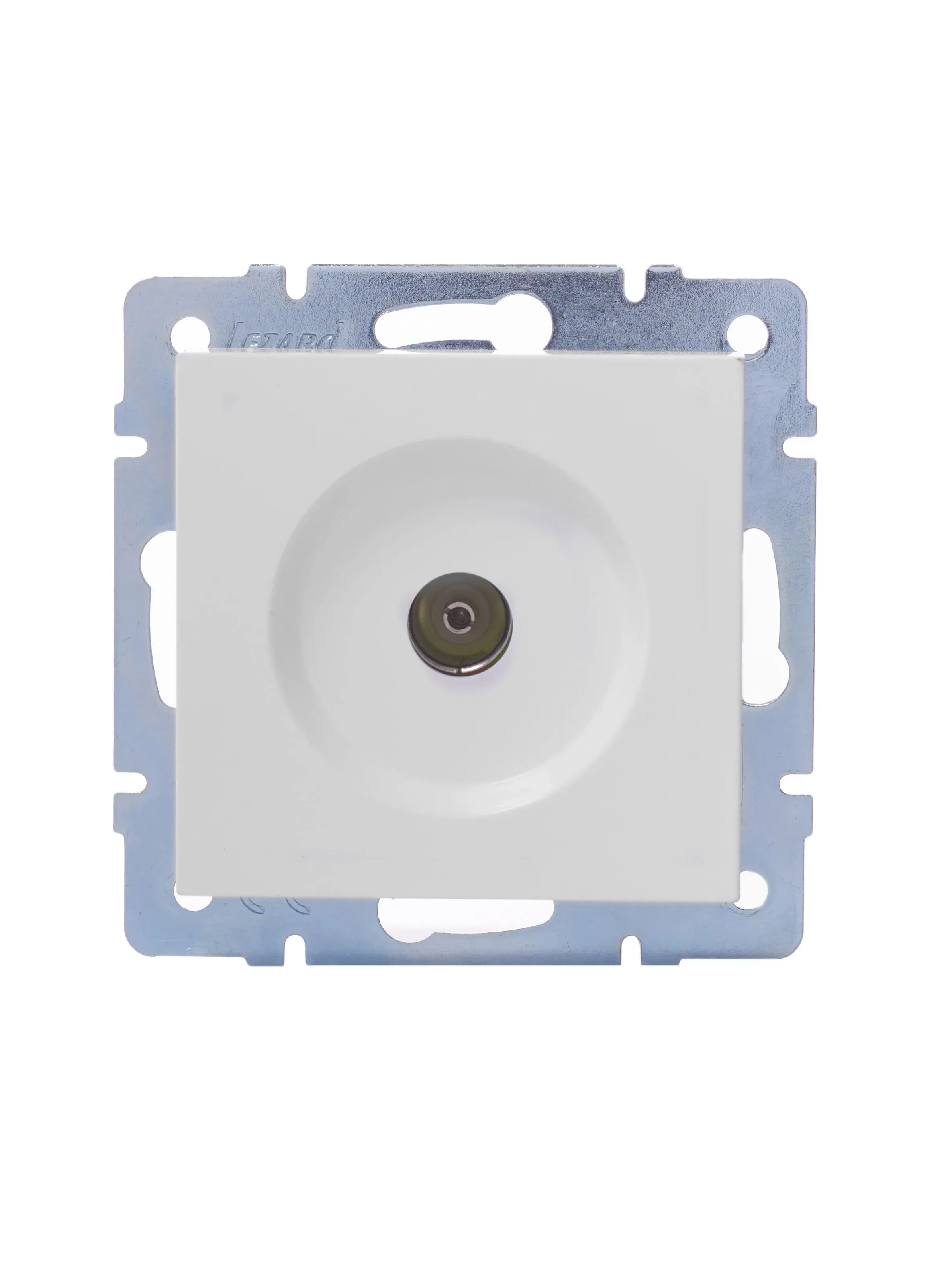 VESNA Розетка ТВ оконечная белая Lezard 742-0288-130