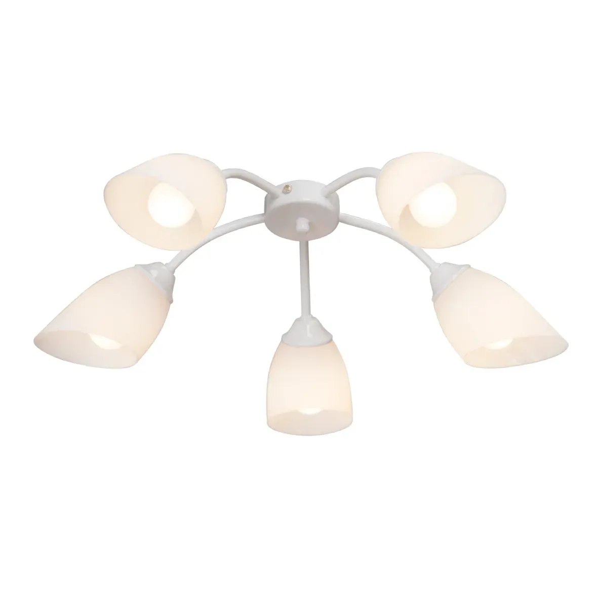 Люстра 5xE14 макс. 40Вт плафон ПП VITALUCE V3194/5PL