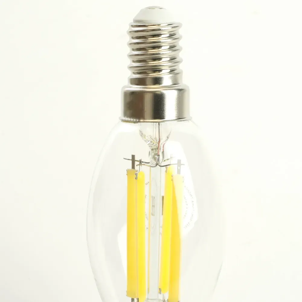 Лампа светодиодная LED 6вт Е14 дневной свеча на ветру FILAMENT Feron.PRO
