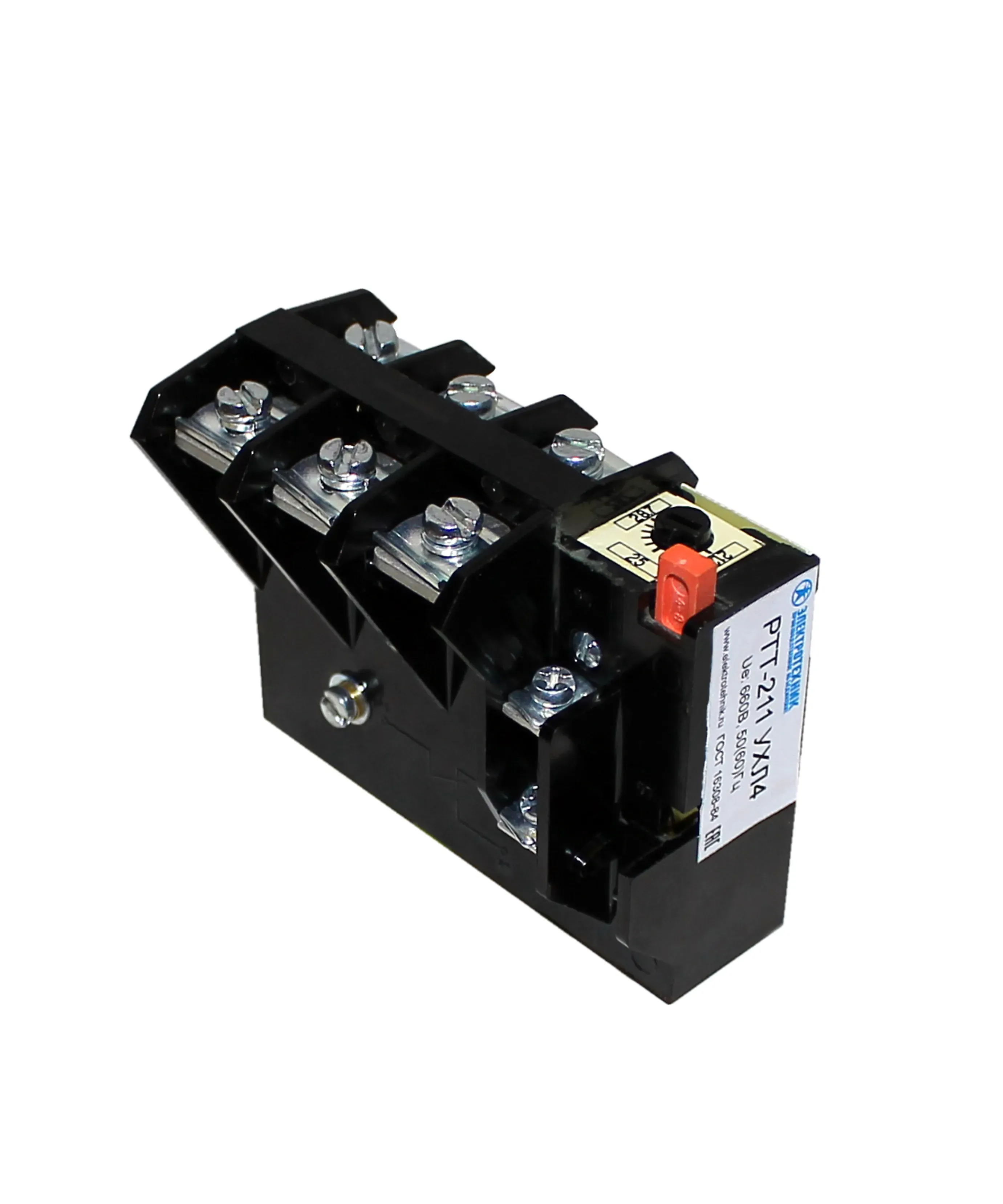 РТТ-21 УХЛ4, 32,0А, 660В/50Гц, 1п, 27,2-36,8А, ручной возврат, реле электротепловое токовое  (ЭТ) Электротехник ET003577