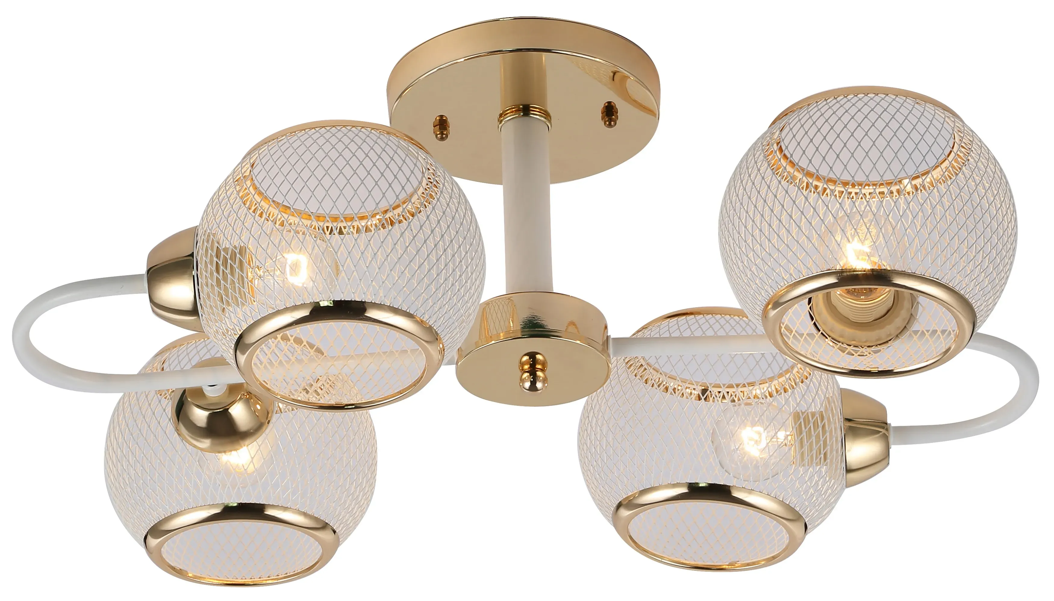 Люстра Mortifera 3130-304 4 х Е27 40 Вт модерн Rivoli Б0054885