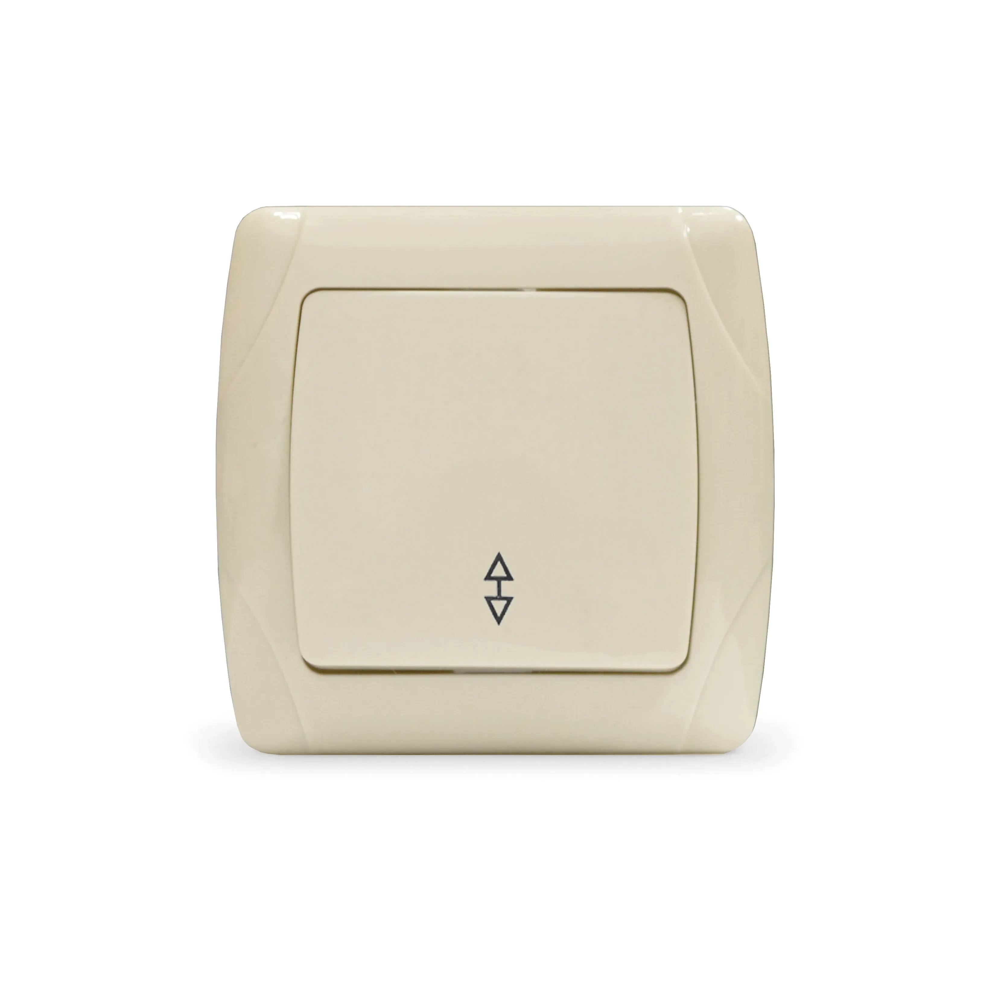 Маргарита выключатель проходной одноклавишный  с/у, 10А, 220В, сл.кость (Ivory) (еврослот) Универсал М0025-I