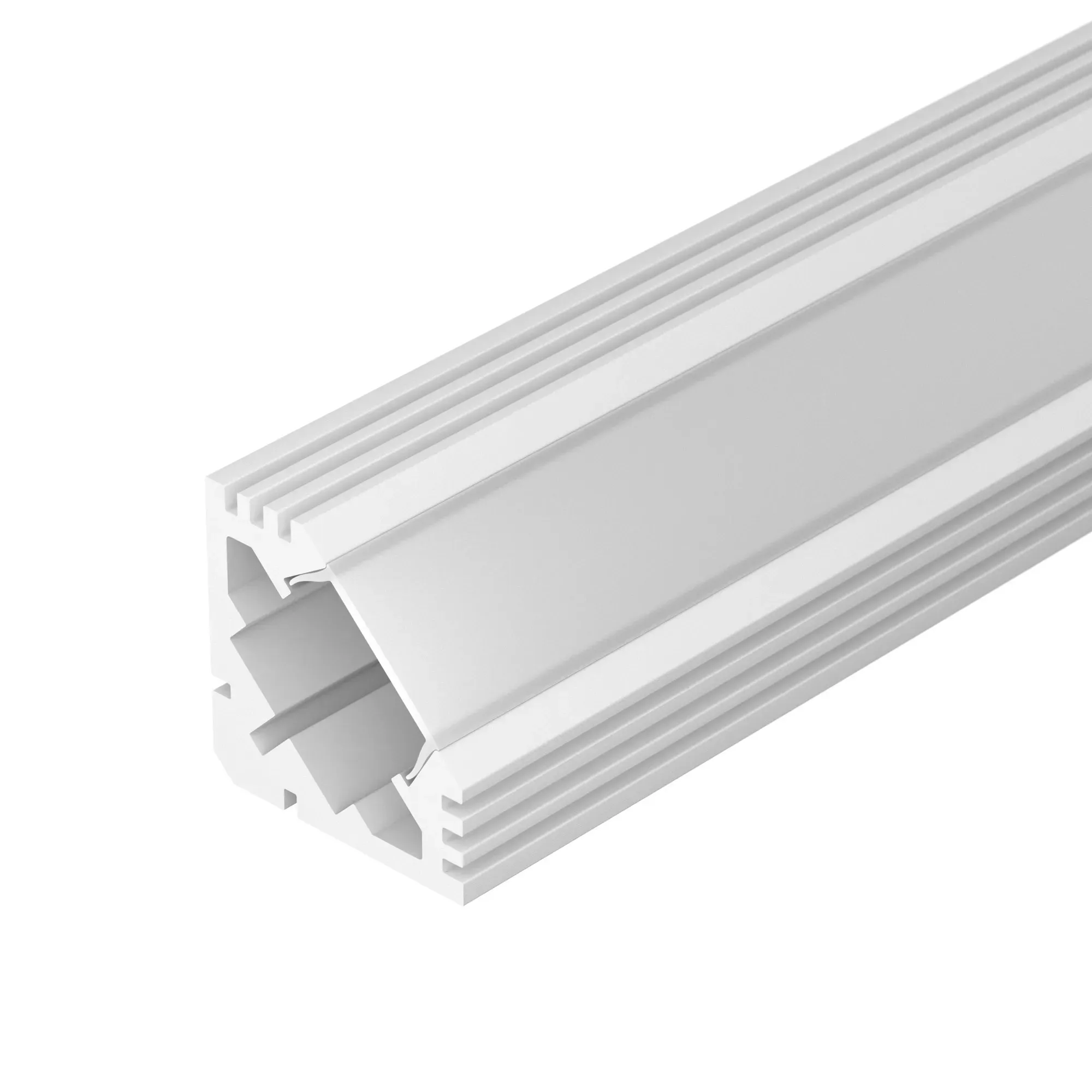 Профиль PDS45-T-2000 ANOD White (ARL, Алюминий) Arlight 018264