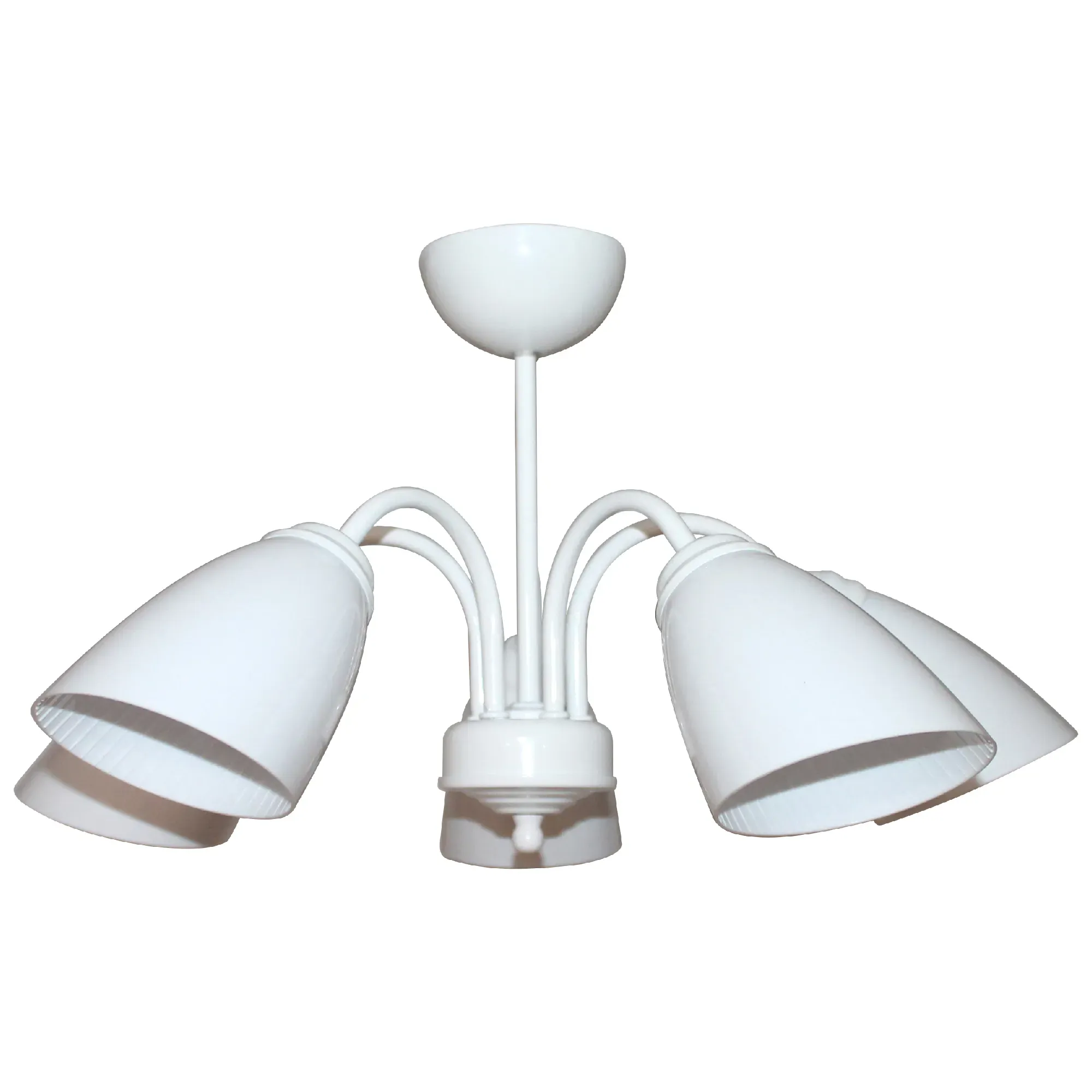 Светильник Джина 251 бел. (плафон П0475) НСБ 01-5х60-130 Е27 ИМ ЭЛЕТЕХ 1005404997