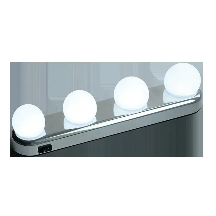 Беспроводной светодиодный светильник ML-L04-sr, подсветка для зеркал, серебро, JAZZway JazzWay 5036734